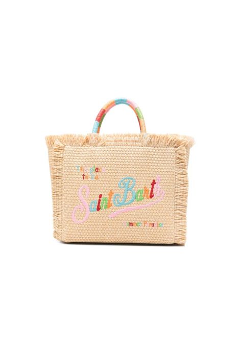 Borsa Media In paglia SAINT BARTH | COL0017 COLETTE STRAW N02737L 11 MULTIC EMB